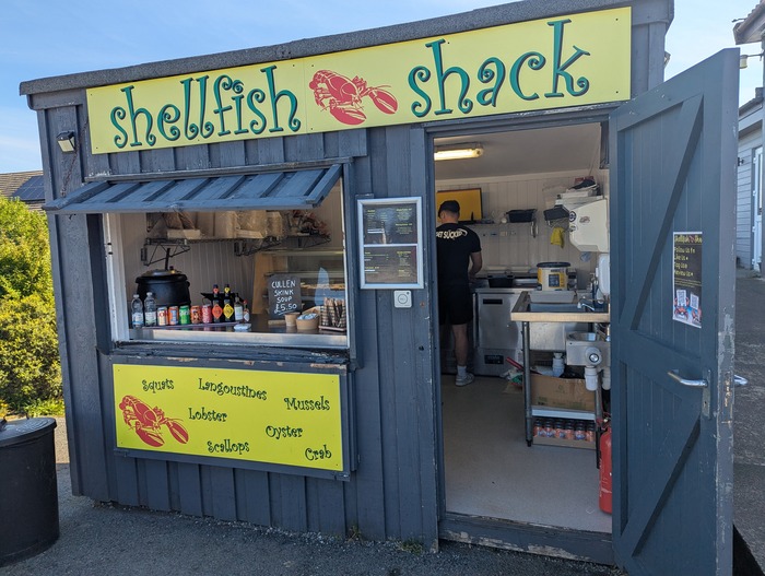 The Shellfish Shack in Broadford