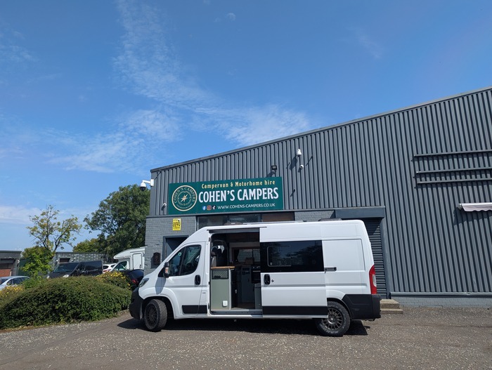 Picking up the van